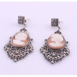 Classical Cameo Vintage Style Earrings